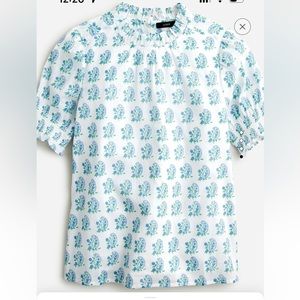 J.Crew x SZ Blockprints Top